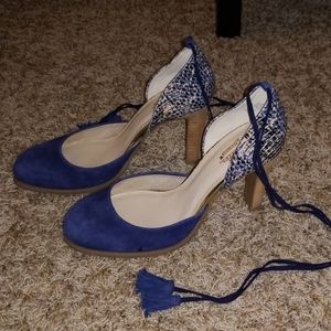 Seychelles Ankle Tie Heels